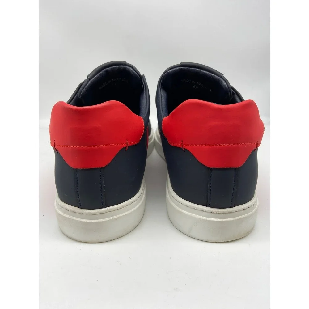 Harrys of London Sneakers‎ Mens Sz 10 EU 43 Bolt 2Tech Trainers Navy Red Accent